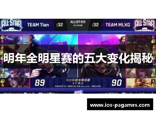 明年全明星赛的五大变化揭秘 明年全明星赛的五大变化揭秘