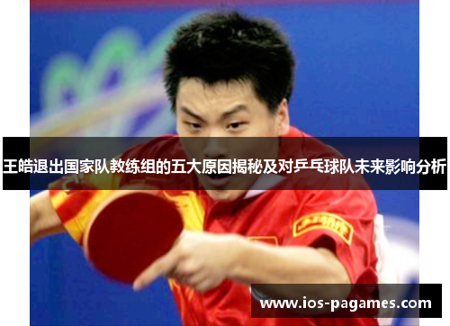 王皓退出国家队教练组的五大原因揭秘及对乒乓球队未来影响分析